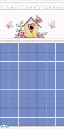 Sims 2 — Birdhouse 1 by devilishdawn — Has a matching floor 