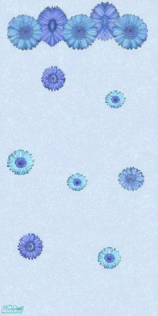 Sims 2 — The Flower Collection - Light blue by manic_rose — Everyone loves flowers so why not brighten up every day by