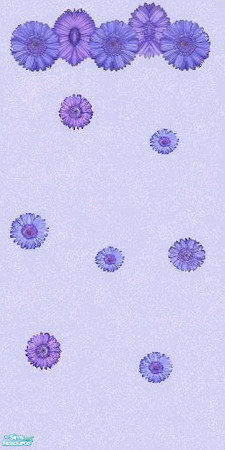 Sims 2 — The Flower Collection - Deep blue by manic_rose — Everyone loves flowers so why not brighten up every day by