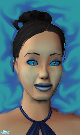 Sims 2 — Water dragon eyes by Fjodr — Dragon eyes for fireless sims. No more oven fire since you are a water dragon! Your