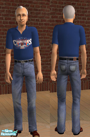 Sims 2 — Bear Gear - Individual Item by okadoka — Chicago Bears NFL Conference Champions Wear for the Entire Family just