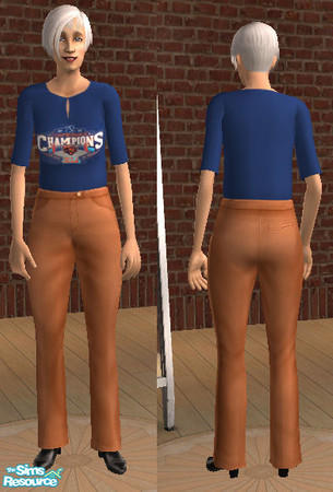 Sims 2 — Bear Gear - Individual Item by okadoka — Chicago Bears NFL Conference Champions Wear for the Entire Family just
