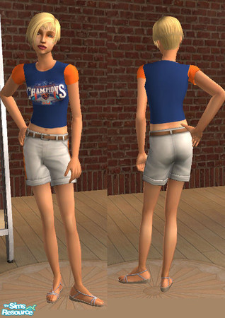 Sims 2 — Bear Gear - Individual Item by okadoka — Chicago Bears NFL Conference Champions Wear for the Entire Family just