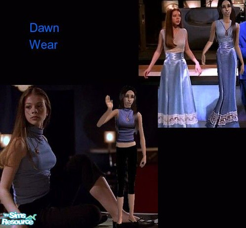 Sims 2 — Dawn Wear by Vanilla_Love — Clothes for Dawn from Buffy the Vampire Slayer