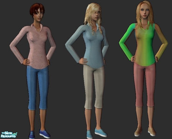 Sims 2 — JD Rikke & Line collection by jdamgaard — This is a collection of recolors of a Maxis mesh made by me and my