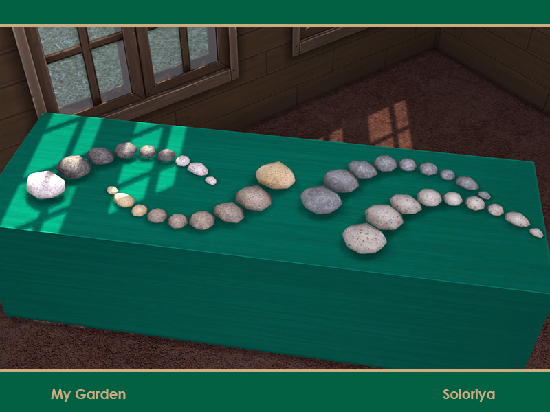 The Sims Resource My Garden. Stones