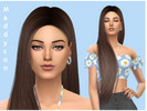 Sims 4 — Maddyson Wilson by ToriPlayzSims — Maddyson Wilson is a young adult, She has the Friends of the World trait,