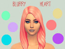 Sims 4 — Base Game Pastel Recolor - BlurryHeart by BlurryHeart — this is a recolor of a base game hair. this means that