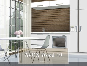 Sims 3 — AVOX Wood 19 by Pralinesims — By Pralinesims 