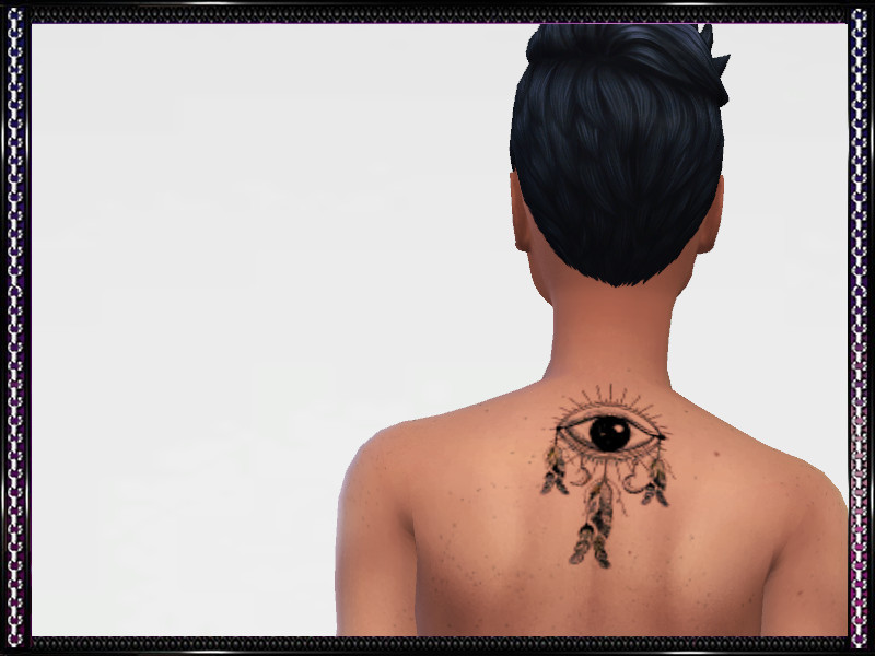 The Sims Resource - All seeing eye tattoo