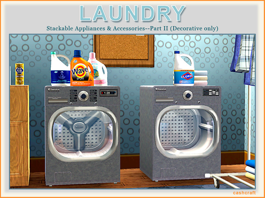 The Sims Resource - Laundry Part II