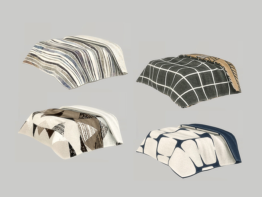 The Sims Resource Bedroom Jasper Blanket