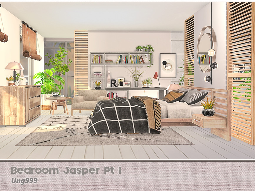 The Sims Resource - Bedroom Jasper Pt 1