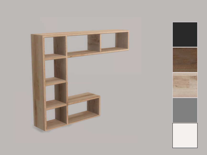 The Sims Resource - Bedroom Jasper - Wall Shelf