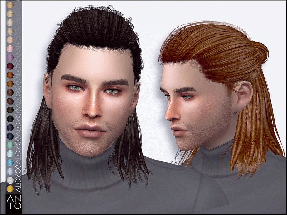 The Sims Resource - Anto - Alex (Hairstyle Pack)
