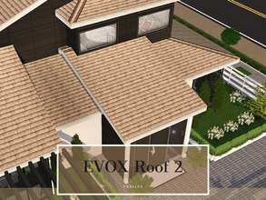 Sims 3 — EVOX Roof 2 by Pralinesims — By Pralinesims