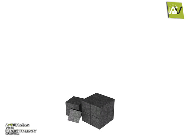 Sims 4 — Benoit Decor Cubes by ArtVitalex — - Benoit Decor Cubes - ArtVitalex@TSR, Nov 2018