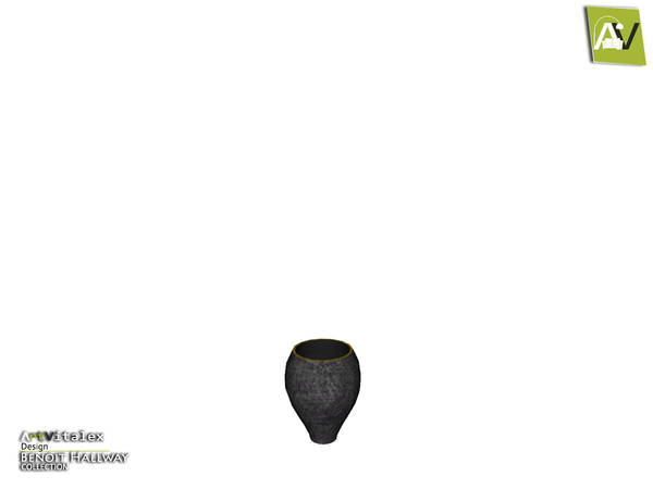 Sims 4 — Benoit Vase by ArtVitalex — - Benoit Vase - ArtVitalex@TSR, Nov 2018