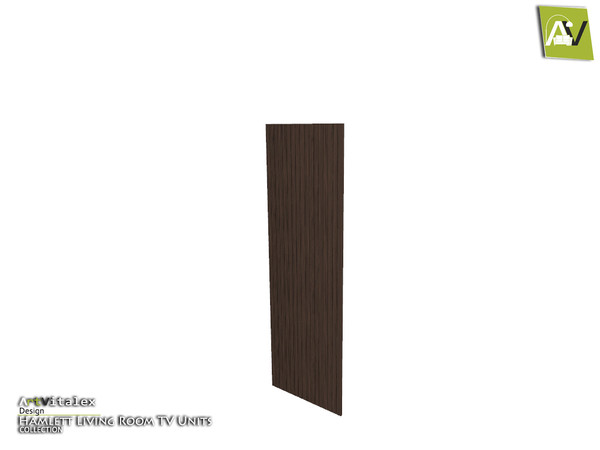 Sims 4 — Hamlett Wall Panel Flat by ArtVitalex — - Hamlett Wall Panel Flat - ArtVitalex@TSR, Nov 2018