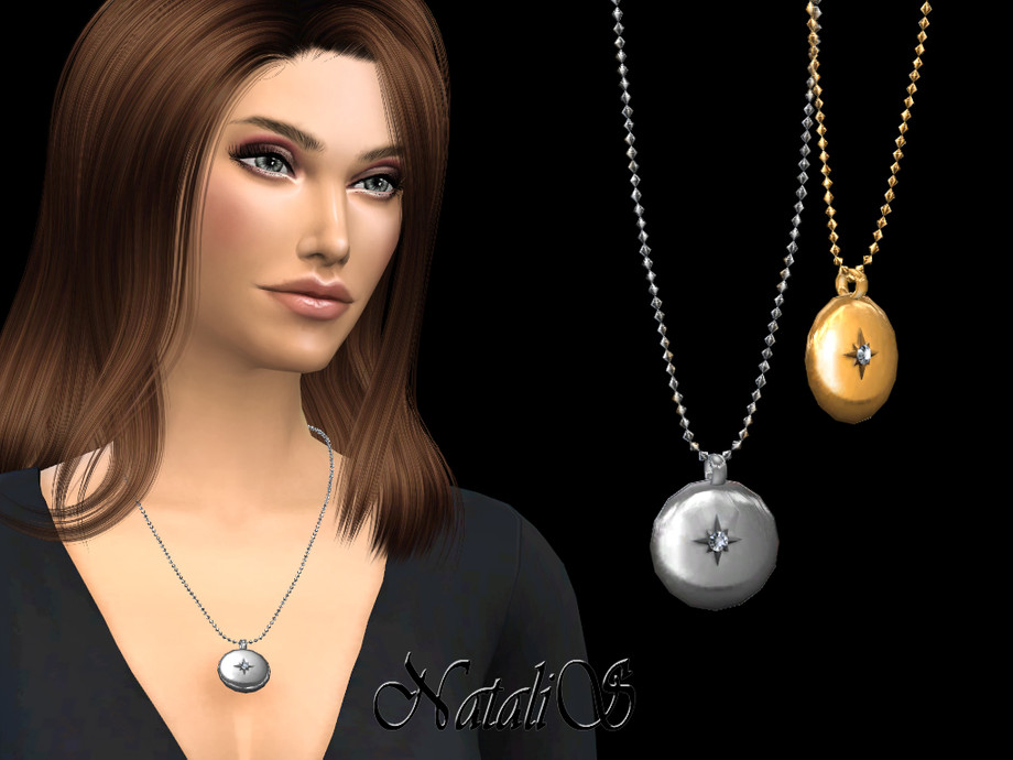 The Sims Resource Natalisround Locket Necklace