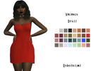 Sims 4 — Vacance Dress by Rebellesims — EA mesh edited by me,base game compatible Comes in 32 swatches, including