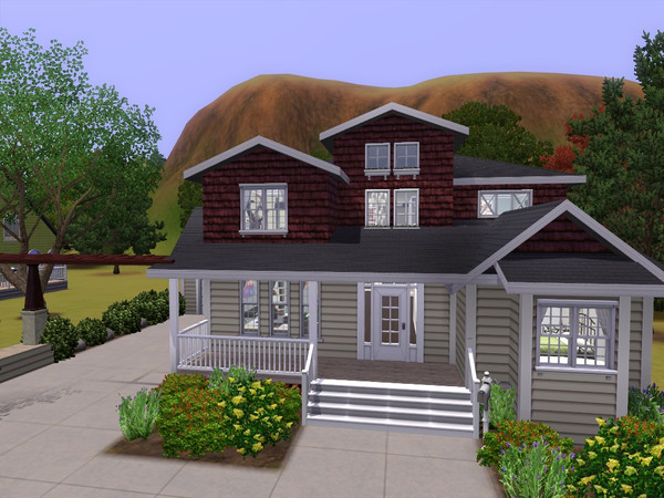 Sims 3 — Northern Heights  by Gamergurl101 — NORTHERN HEIGHTS / Build With Me home too lazy to build this house step by