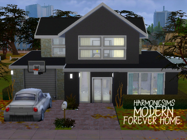 Sims 4 — Modern Forever Home by Aurielynn — If you're looking for a home to make yours, you've come to the right place.