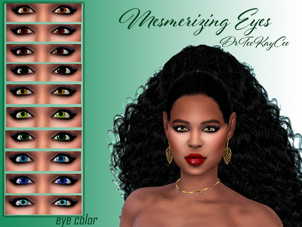 Sims 4 — Mesmerizing Eyes by drteekaycee — This is 11 tantalizing eye colors for both male and female sims. From Teen
