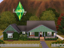 Sims 3 — Flowery Green House by RealmOfNyx — Small and colorful one bedroom house.