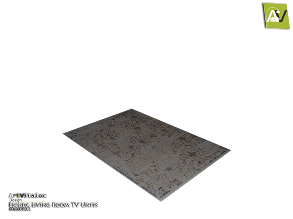Sims 3 — Escuda Rug by ArtVitalex — - Escuda Rug - ArtVitalex@TSR, Dec 2018