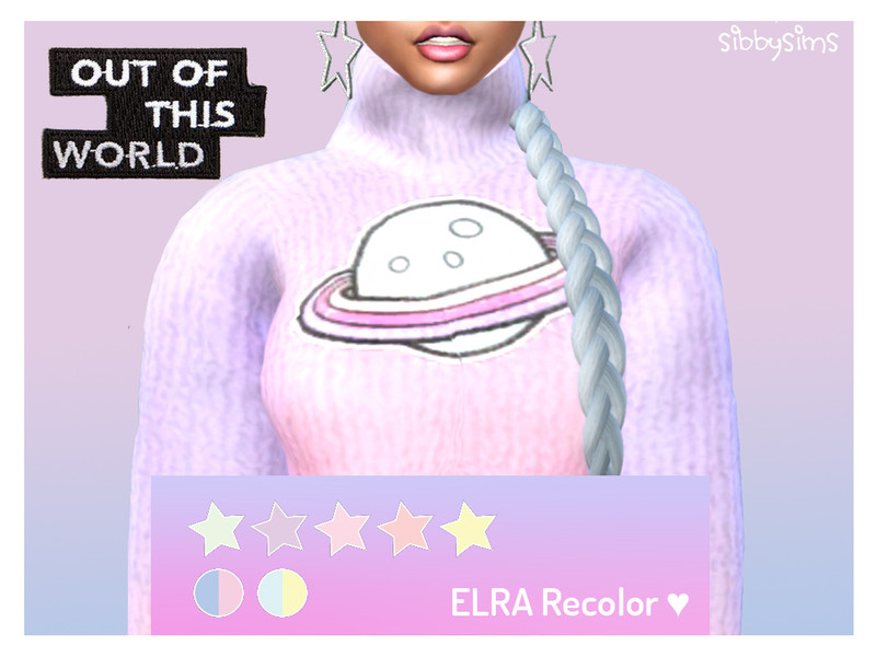 Sims 4 The Sims Resource | ELRA Pastel Recolor (Mesh Needed) by TSR Creator