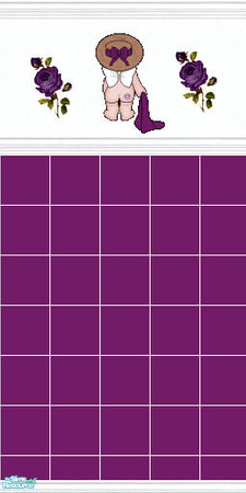 Sims 2 — Baby bath 1 by devilishdawn — Has a matching floor 