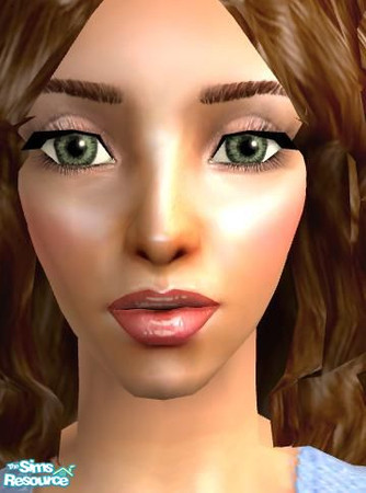 Sims 2 — Bewitching eye set - Individual Item by gobby — Beaming green