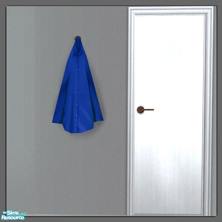 Sims 2 — Hang It Up Blue - #431602 by DOT — Hang It Up Blue Hang It Up. Clothing on a single peg. Sims 2 by DOT of The
