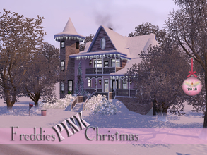 Sims 3 — Freddies Pink Christmas  by fredbrenny — Merry Christmas and a Happy New Year! Please enjoy this pinkish