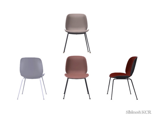 Sims 4 — Dining Liz - Dining Chair by ShinoKCR — Final Set for the Liz Series Sleek and modern Dining Furniture matching