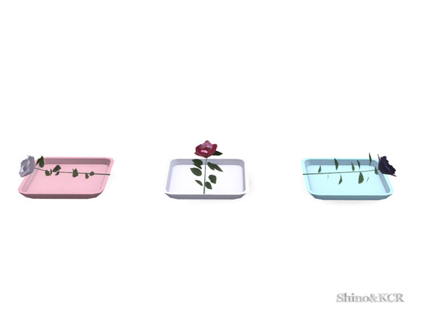 Sims 4 — Dining Liz Dishes - Place Setting by ShinoKCR — Final Set of the Liz Series in Clutter