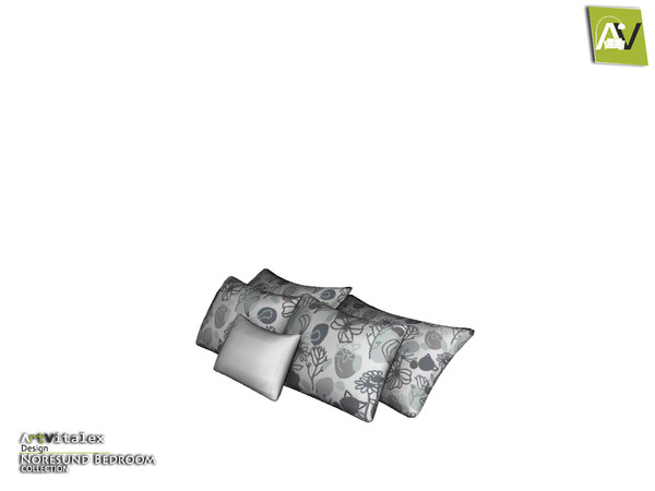 Sims 3 — Noresund Bed Pillows by ArtVitalex — - Noresund Bed Pillows - ArtVitalex@TSR, Dec 2018