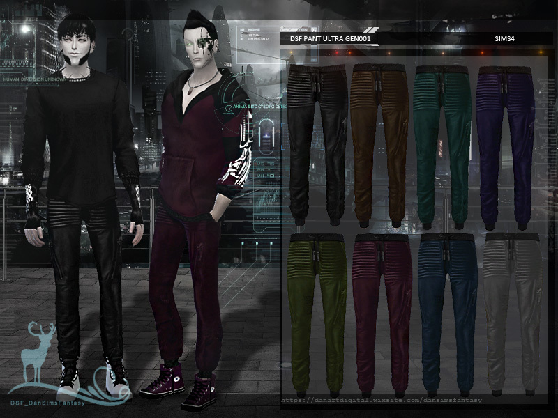The Sims Resource Dsf Pant Ultra Gen001