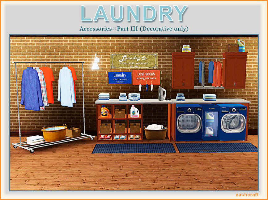 The Sims Resource - Laundry Part III