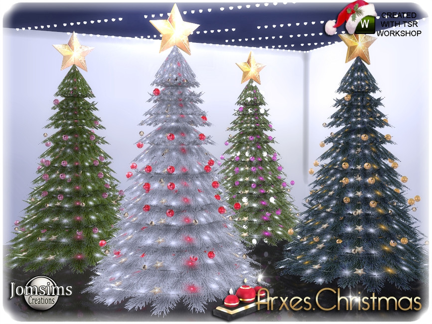 The Sims Resource Arxes christmas living christmas tree