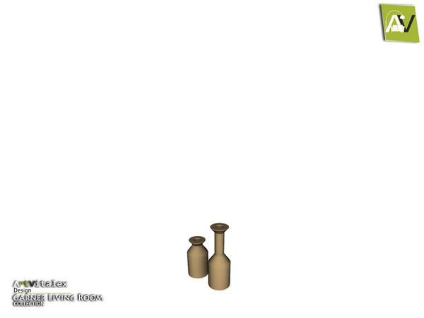 Sims 3 — Garner Vase Binary by ArtVitalex — - Garner Vase Binary - ArtVitalex@TSR, Dec 2018
