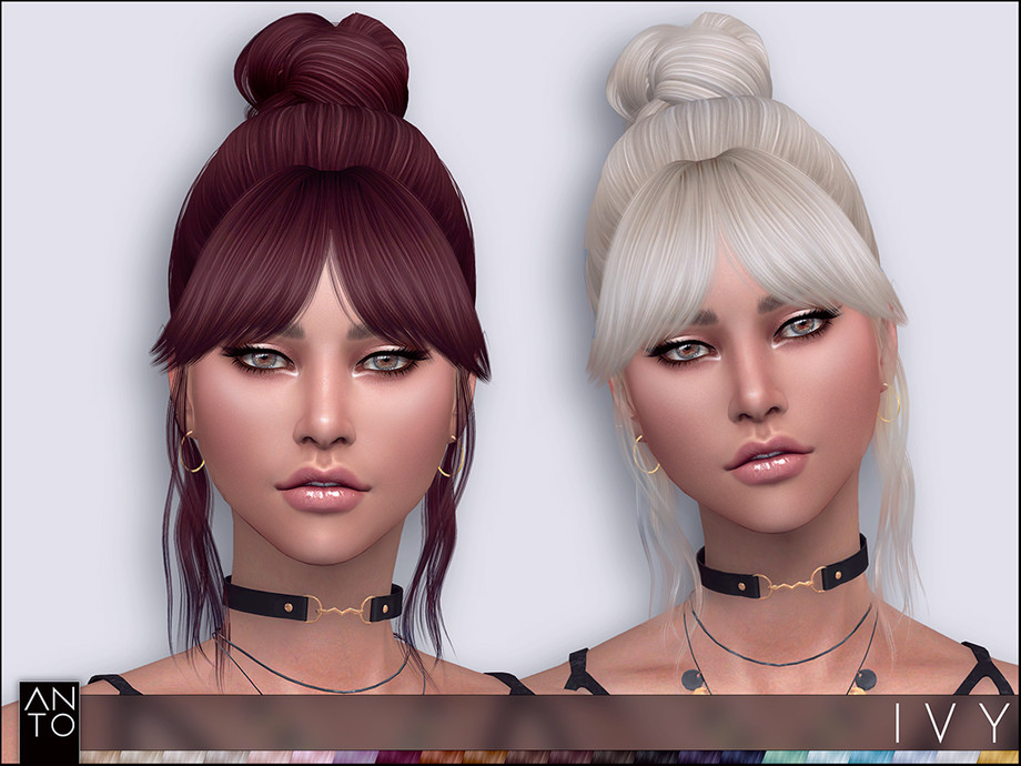 The Sims Resource Anto Ivy Hairstyle
