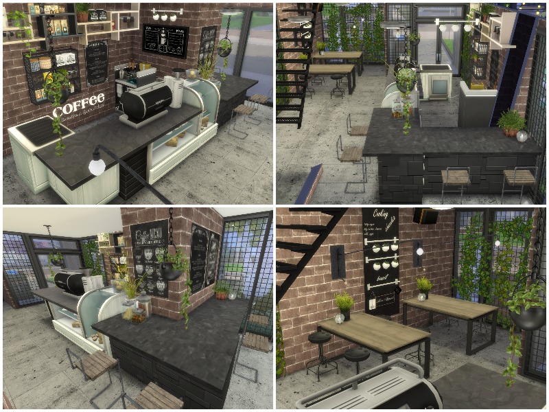 CAFETERIA CANADENSE TIM HORTONS - Brasil Simmer Collab - The Sims