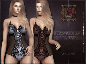 Sims 4 — Plasmodium Lingerie by RemusSirion — Plasmodium Lingerie HQ mod compatible: preview pictures were taken with HQ