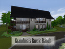Sims 4 — Rusic Country House by Kasumi_Sasori2 — A Lovely rustic country house for your big Brindleton Bay family to live