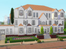 Sims 4 — Townfort Mansion by luizo — This is a huge mansion for your rich sims to live the extravangaza of life with