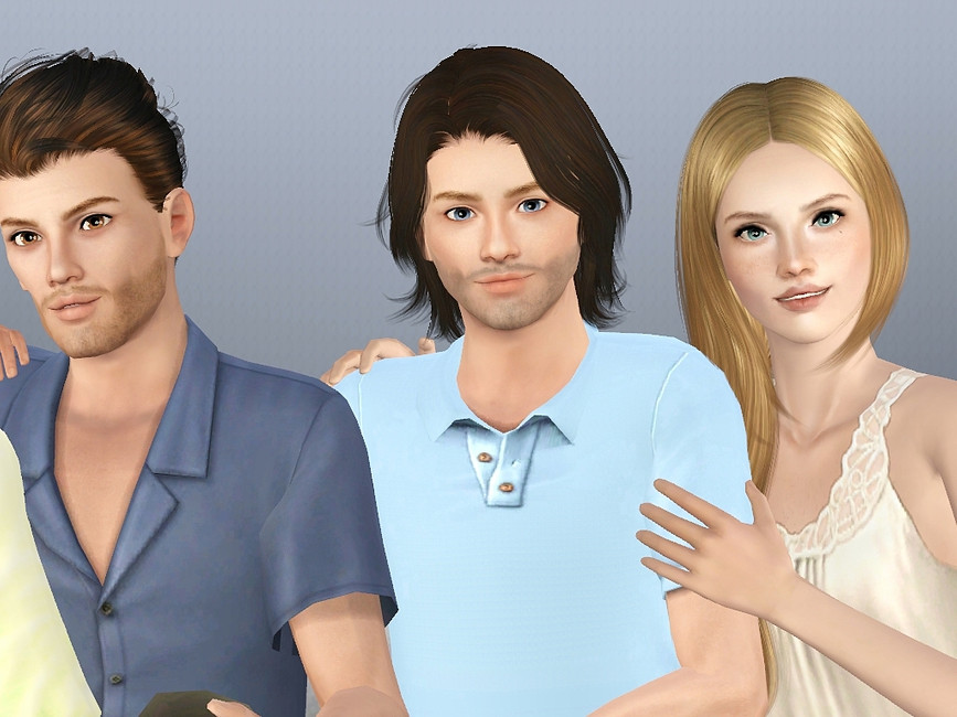 The Sims Resource Family Set 4 Family Portrait