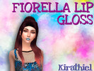 Sims 4 — Fiorella lip gloss by Kirathiel — FIORELLA LIP GLOSS &amp;amp;#9830; Based on BlackHeart beauty iridescent