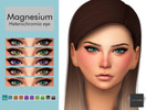 Sims 4 — Magnesium Heterochromia Eye by LJP-Sims — -HQ Texture Support -Adult Unisex -Cas Categories Earring Notes -skin